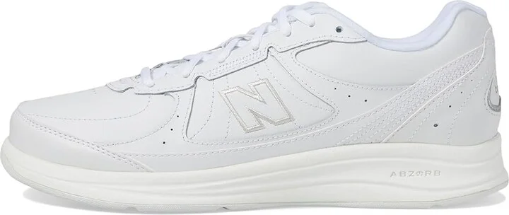 New Balance MW577 Men's Walking Shoes White : 7 D - Medium, Leather - Image 7