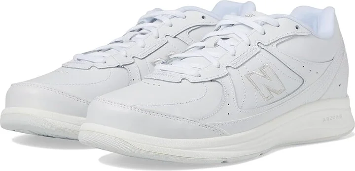 New Balance MW577 Men's Walking Shoes White : 7 D - Medium, Leather