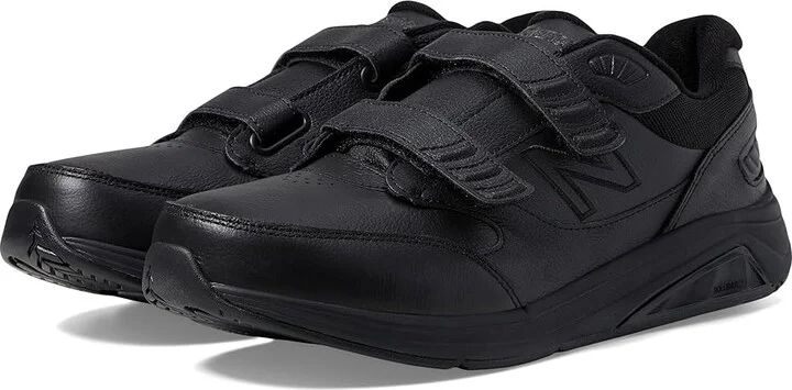 New Balance MW928v3 Men's Walking Shoes Black/Black : 9.5 B - Narrow, Leather