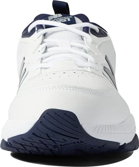 New Balance MX857v3 Men's Shoes White/Navy : 9 B - Narrow, Synthetic/Textile - Image 5
