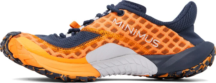 New Balance Navy & Orange Minimus Trail Sneakers - Image 3