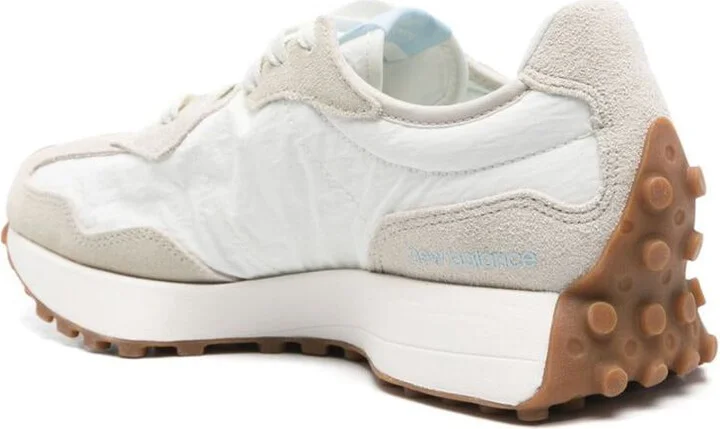 New Balance 'New Balance 327' White Beige And Light Blue Sneakers - Image 4