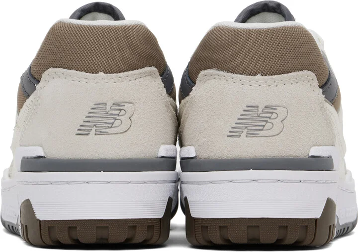 New Balance Off-White & Brown 550 Sneakers - Image 2