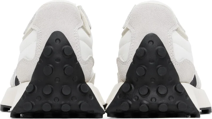 New Balance Off-White & Gray 327 Sneakers - Image 2