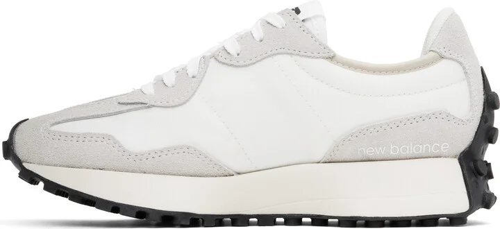 New Balance Off-White & Gray 327 Sneakers - Image 3