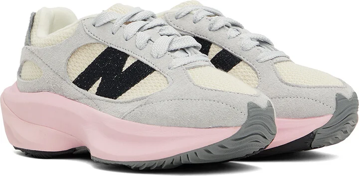 New Balance Off-White & Gray WRPD Sneakers - Image 4