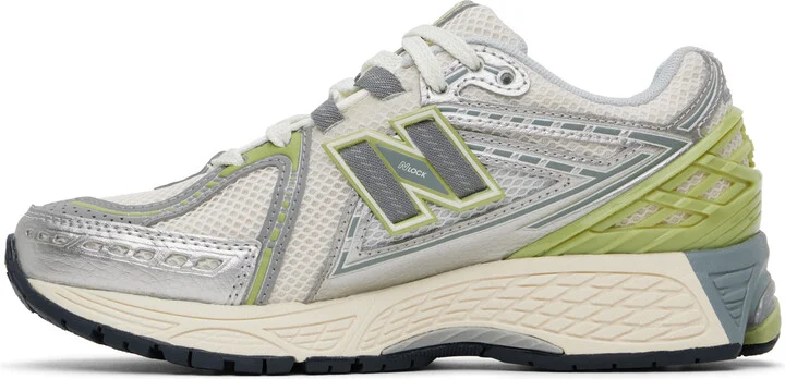 New Balance Off-White & Green 1906R Sneakers - Image 3