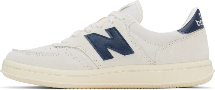 New Balance Off-White & Navy T500 Sneakers - Image 3