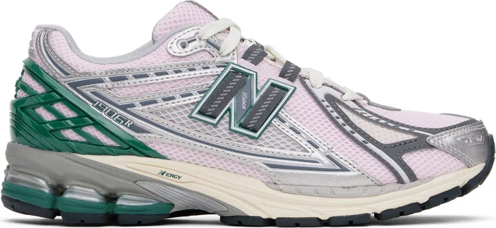 New Balance Pink & Silver 1906R Sneakers