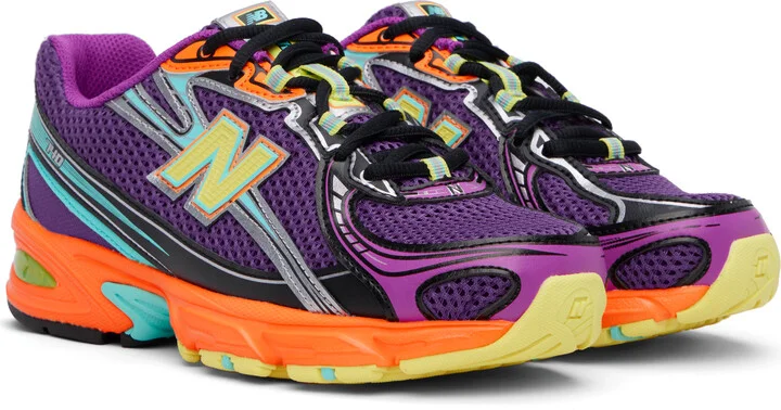 New Balance Purple 740 Sneakers - Image 4