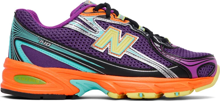 New Balance Purple 740 Sneakers