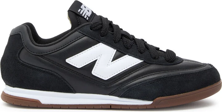 New Balance RC42 Leather-panelled Suede Sneakers