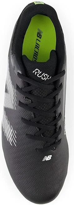 New Balance Rush V4 Low Lacrosse Cleats Men's Shoes Black/Black : 7 D - Medium, Synthetic - Image 2