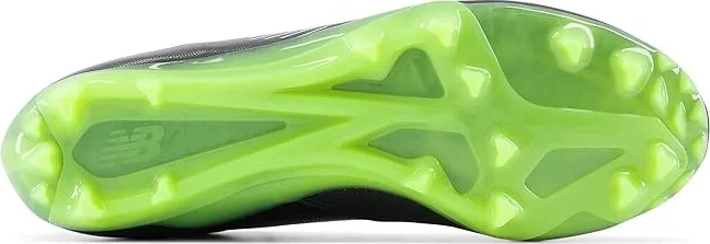 New Balance Rush V4 Mid Lacrosse Cleats Men's Shoes Black/Black : 7 D - Medium - Image 3