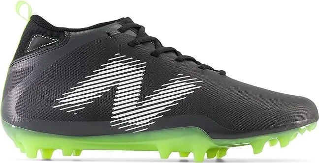 New Balance Rush V4 Mid Lacrosse Cleats Men's Shoes Black/Black : 7 D - Medium - Image 5