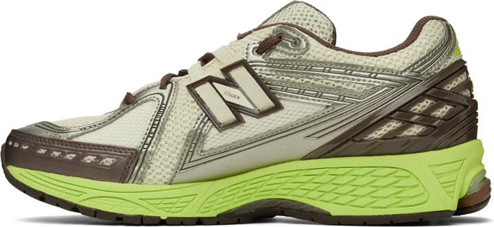 New Balance SSENSE XX Green & Brown 1906R Sneakers - Image 3