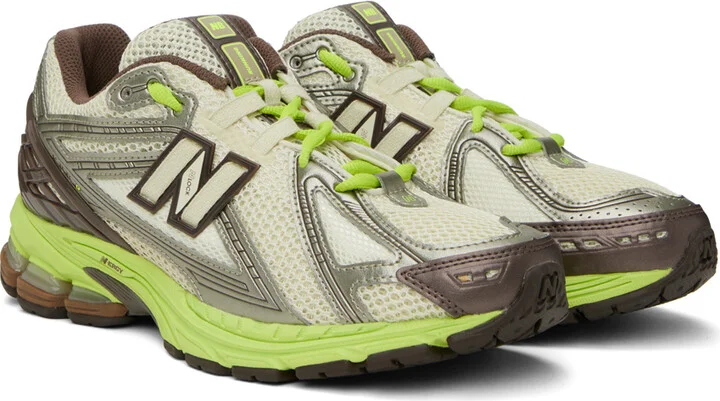 New Balance SSENSE XX Green & Brown 1906R Sneakers - Image 5