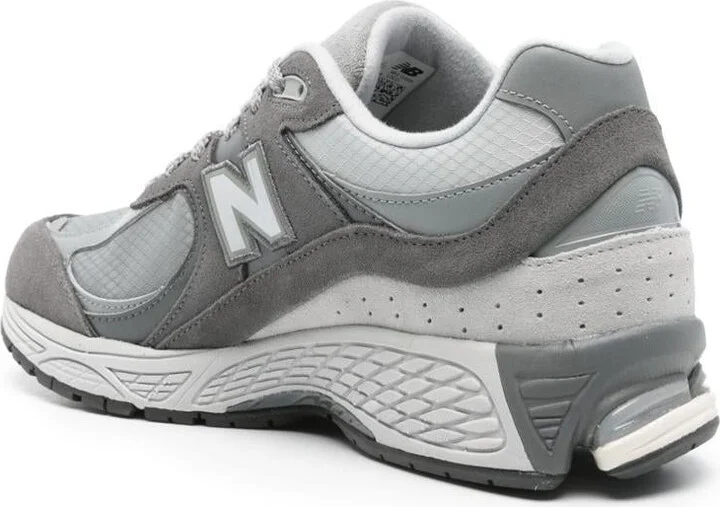 New Balance Suede And Mesh Unisex Sneakers In Grey - Image 4