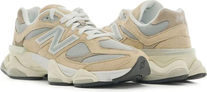 New Balance Suede Unisex Sneakers In Beige '9060' - Image 4