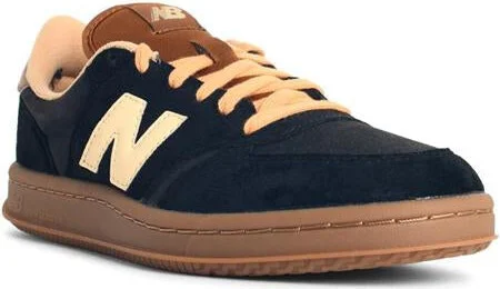New Balance 'T500' Black Suede Sneakers - Image 2