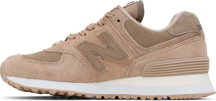 New Balance Taupe 574 Sneakers - Image 3
