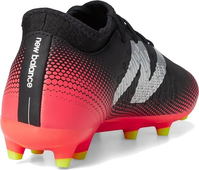 New Balance Tekela Magique FG V4+ Soccer Cleats Shoes Black/Energy Red/Hi-Lite : US Men's 5.5 - Women's 7 Medium, Synthetic - Image 4