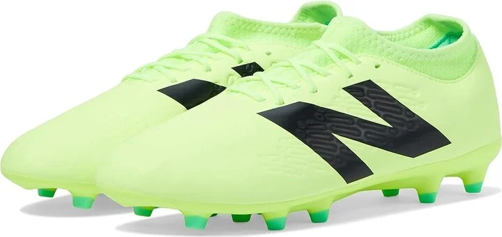 New Balance Tekela Magique FG V4+ Soccer Cleats Shoes Bleached Lime Glo/Lime Leaf : US Men's 8 - Women's 9.5 Medium, Synthetic
