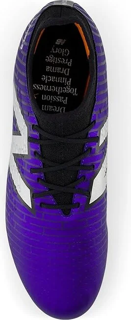 New Balance Tekela Magique FG V4+ Soccer Cleats Shoes Infinity Blue/Metallic Silver : US Men's 4 - Women's 5.5 Medium, Synthetic - Image 2