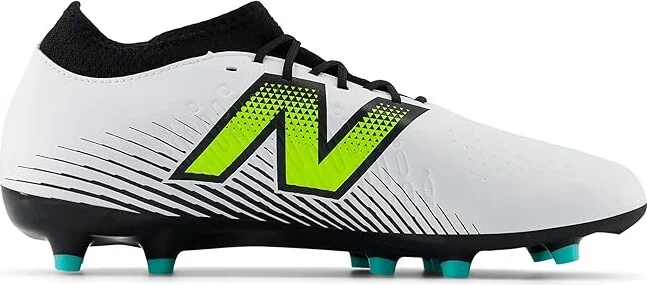 New Balance Tekela Magique FG V4+ Soccer Cleats Shoes White/Hi-Lite : US Men's 4 - Women's 5.5 Medium, Synthetic - Image 5