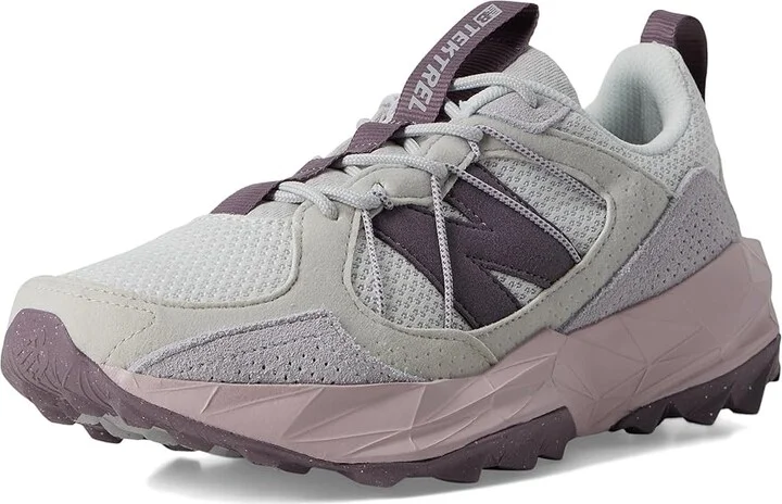 New Balance Tektrel Women's Shoes Grey Matter/Reflection/Dark Ice Wine : 5.5 B - Medium, Rubber - Image 5