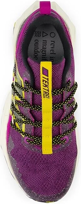 New Balance Tektrel Women's Shoes Purple Fuchsia/Black : 7.5 B - Medium, Rubber - Image 2