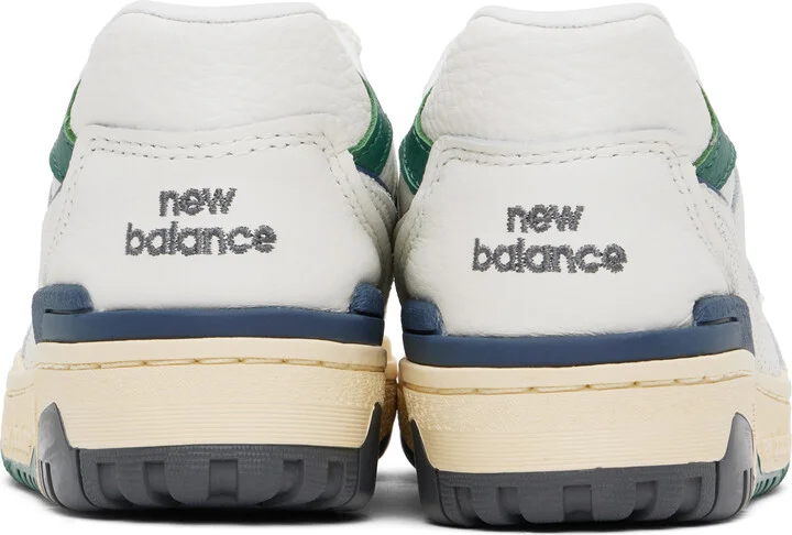 New Balance White 550 Sneakers - Image 2