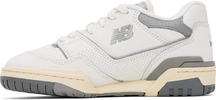New Balance White 550 Sneakers - Image 3