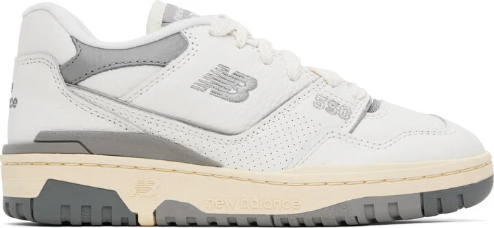 New Balance White 550 Sneakers