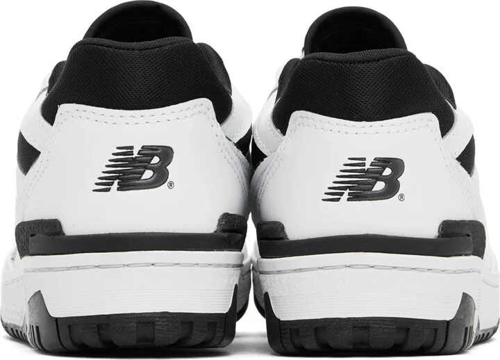 New Balance White BB550 Sneakers - Image 2
