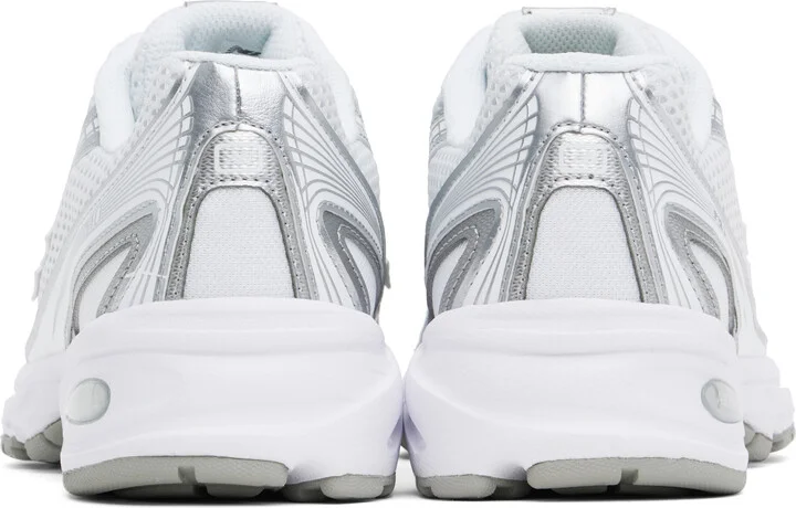 New Balance White & Silver 740 Sneakers - Image 2