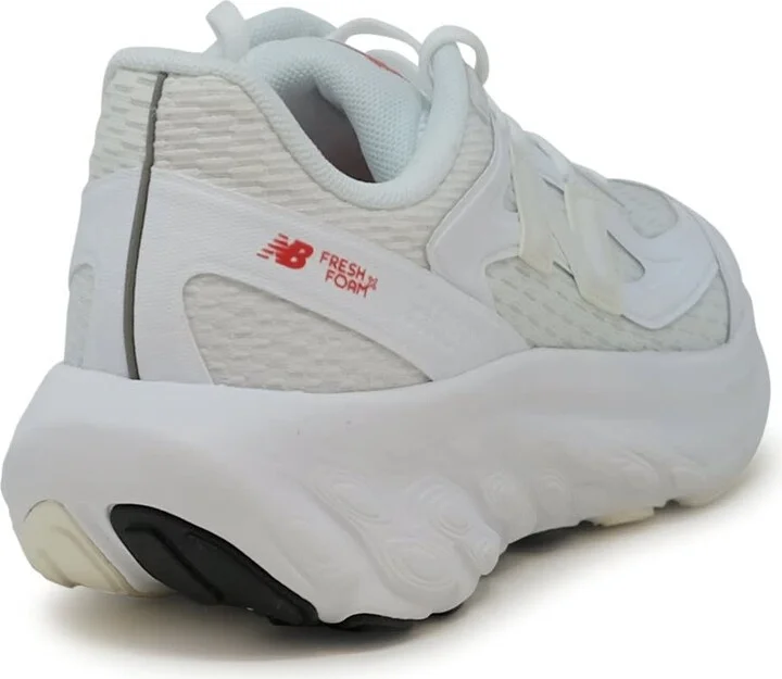 New Balance White Synthetic Sneaker - Image 3