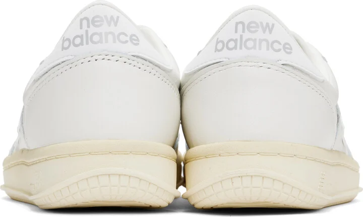 New Balance White T500 Sneakers - Image 2