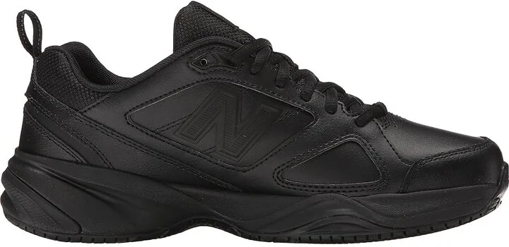 New Balance WID626v2 Women's Lace up casual Shoes Black : 13 D - Wide, Leather - Image 8