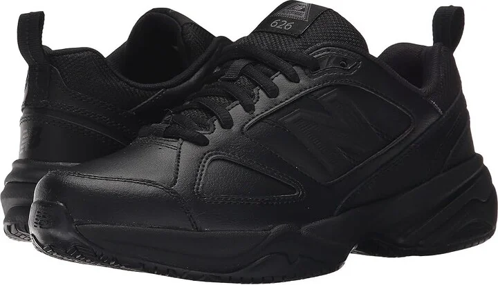 New Balance WID626v2 Women's Lace up casual Shoes Black : 13 D - Wide, Leather