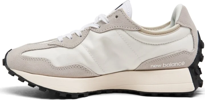New Balance Women's 327 Casual Sneakers from Finish Line - Black, White, Gum - Image 7
