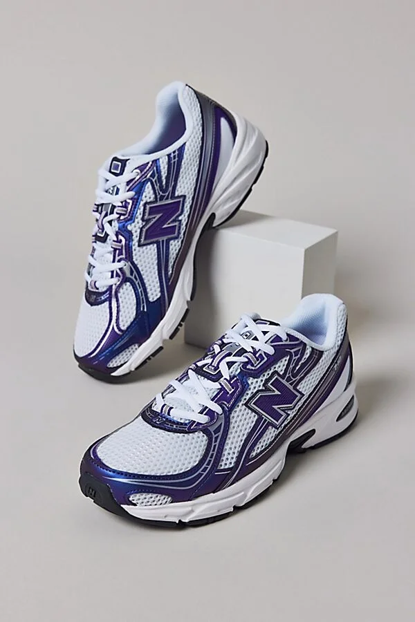 New Balance Women's 740 Sneaker in Concord Grape with White and Phantom - Image 2