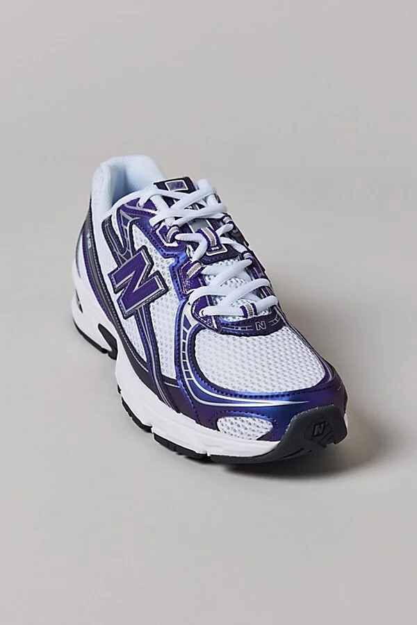 New Balance Women's 740 Sneaker in Concord Grape with White and Phantom - Image 4