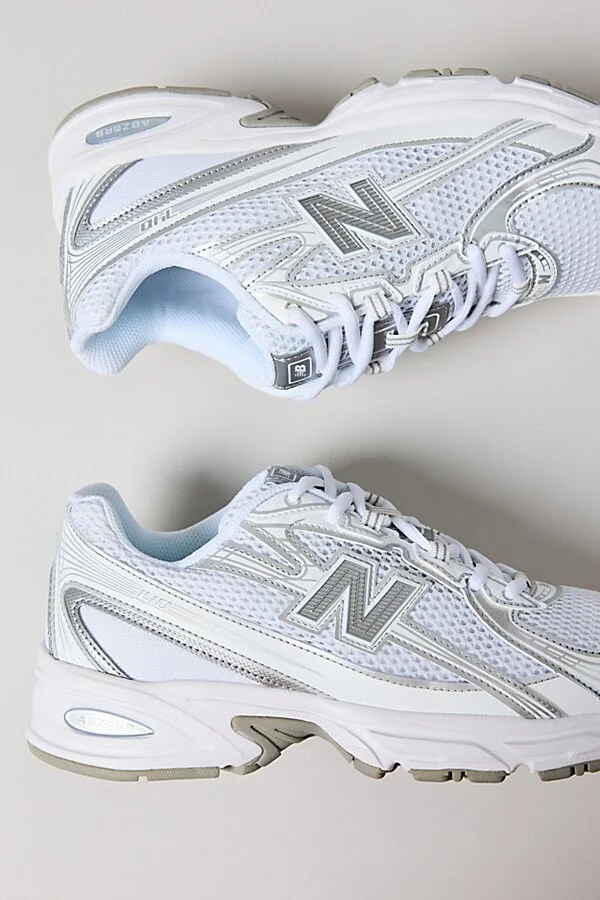 New Balance Women's 740 Sneaker in Concord Grape with White and Phantom - Image 6