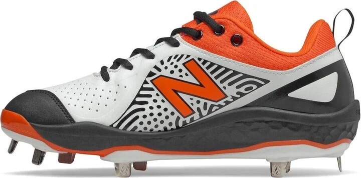 Black/Orange/White