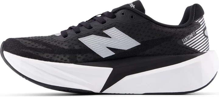 Black/White/Silver Metallic
