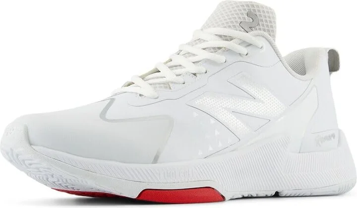 White/Silver Metallic