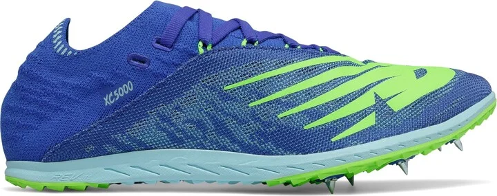 New Balance Women's XC5K V5 - Cobalt/Lime Glo