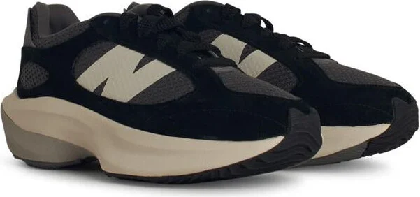 New Balance 'Wrpd' Running Sneakers In Black Leather Blend - Image 2