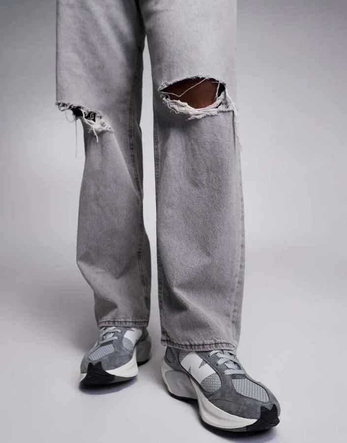 New Balance WRPD sneakers in gray with white details - Image 3